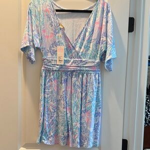 Lilly Pulitzer Pastel Floral Mini Dress
